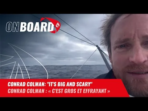 Conrad Colman: "It's big and scary" | Vendée Globe 2024