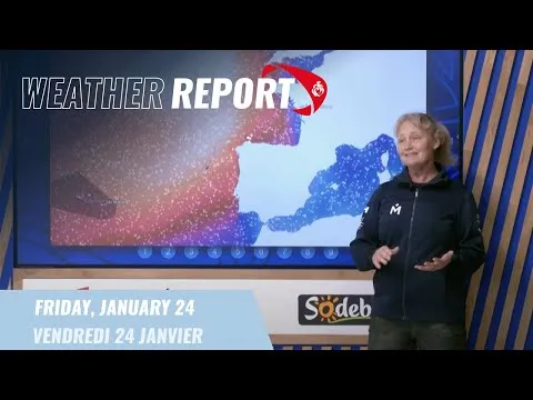 Weather report #75 - January 24 | Vendée Globe 2024