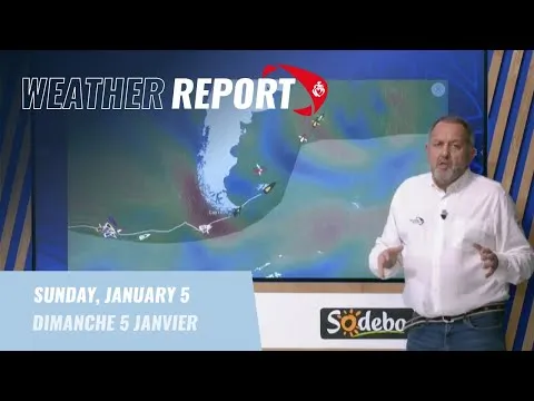 Weather report #56 - January 5 | Vendée Globe 2024