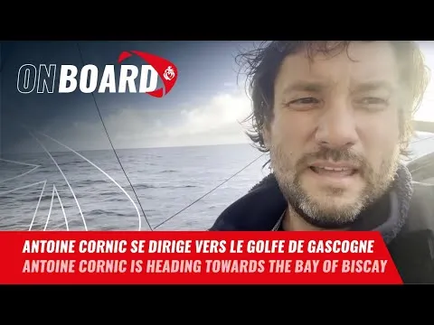 Antoine Cornic fait route vers le Golfe de Gascogne | Vendée Globe 2024