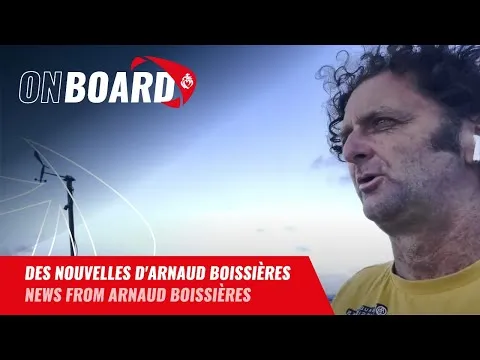 Des nouvelles d'Arnaud Boissières | Vendée Globe 2024