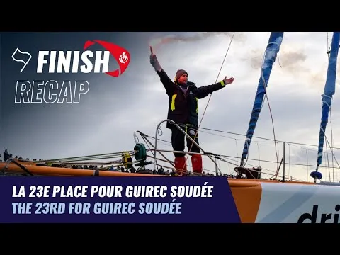 La 23e place pour Guirec Soudée | Finish Recap | Vendée Globe 2024