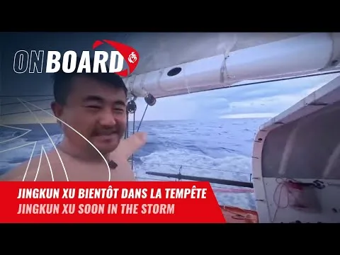 Jingkun Xu bientôt dans la tempête | Vendée Globe 2024