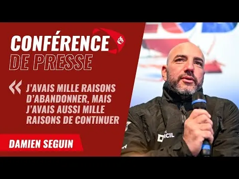 Damien Seguin | Conférence de presse | Vendée Globe 2024