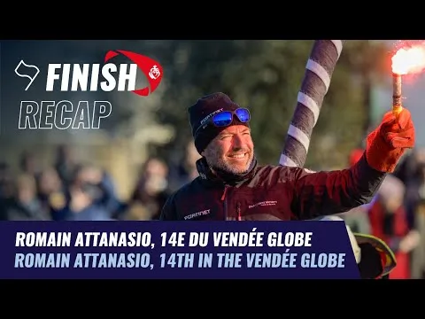 Romain Attanasio, 14e du Vendée Globe | Finish Recap | Vendée Globe 2024