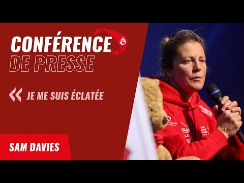 Sam Davies | Conférence de presse | Vendée Globe 2024