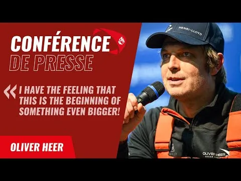 Oliver Heer | Press conference | Vendée Globe 2024