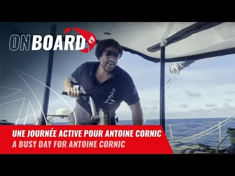 Une journée active pour Antoine Cornic | Vendée Globe 2024