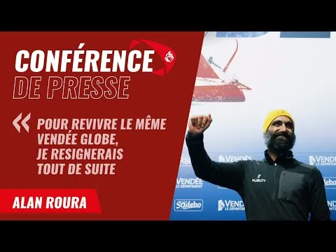 Alan Roura | Conférence de presse | Vendée Globe 2024