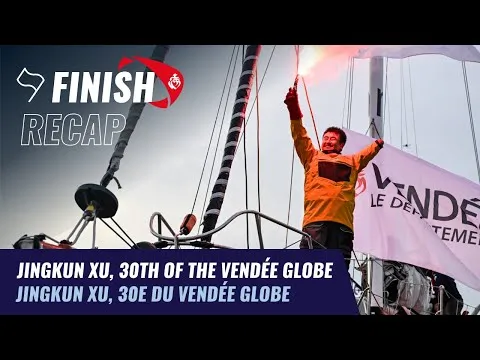 Jingkun Xu, 30th of the Vendée Globe | Finish Recap | Vendée Globe 2024