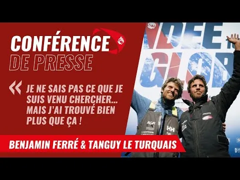 Benjamin Ferré et Tanguy Le Turquais | Conférence de presse | Vendée Globe 2024