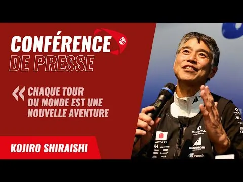 Kojiro Shiraishi | Conférence de presse | Vendée Globe 2024