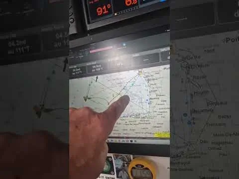 Explication de la route de Denis | Vendée Globe 2024