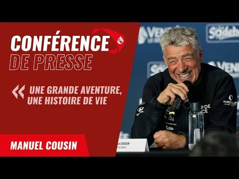 Manuel Cousin | Conférence de presse | Vendée Globe 2024