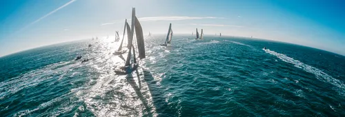 Illustration départ du Vendée Globe