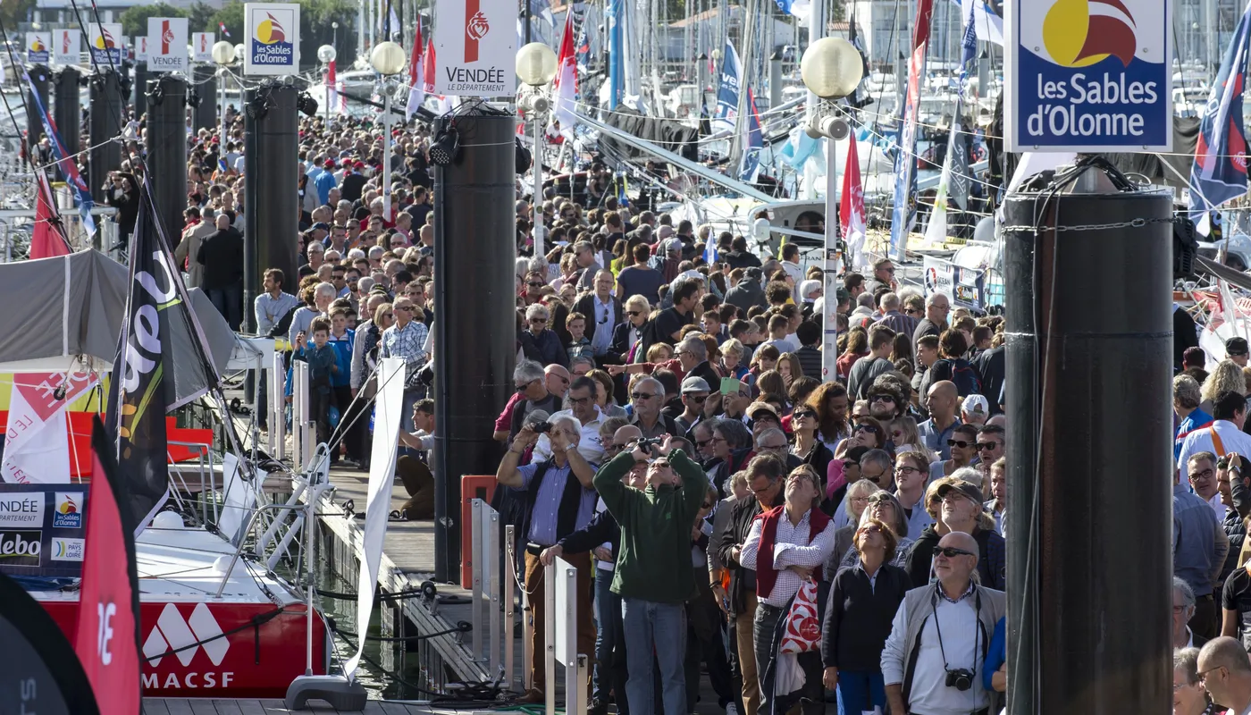 Ponton du Vendée Globe 