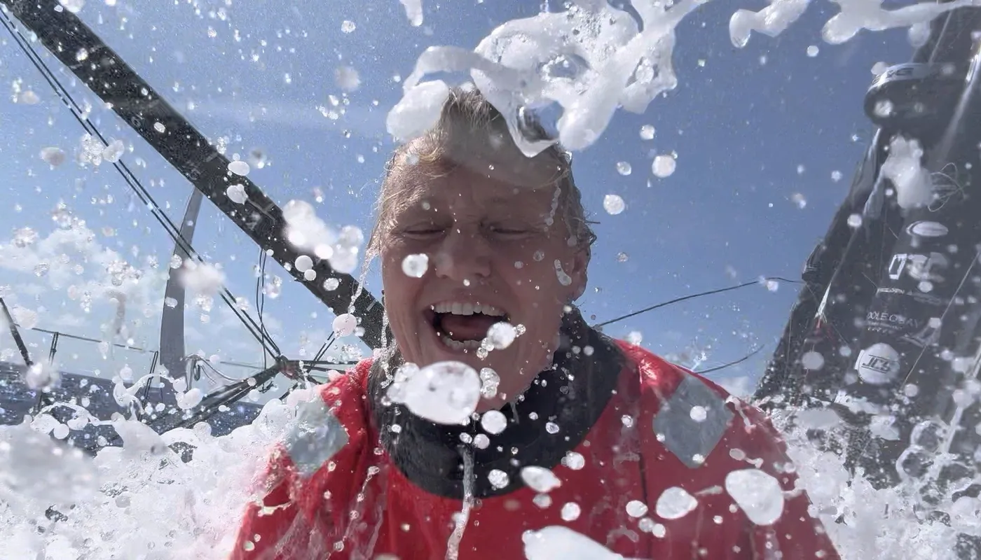 23 NOVEMBRE 2024 : Photo envoyée depuis le bateau Medallia lors de la course à la voile du Vendée Globe le 23 novembre 2024. (Photo du skipper Pip Hare)